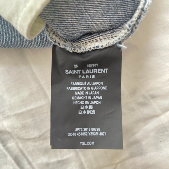 Saint Laurent (YSL), Denim Skirt - Picture 8 of 11